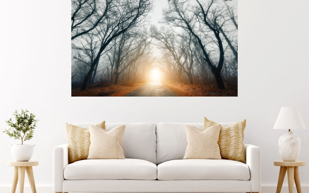 Black & White Scenery Sunset Stretch Canvas High Quality Wall Arts – Ready To Hang (Copy)