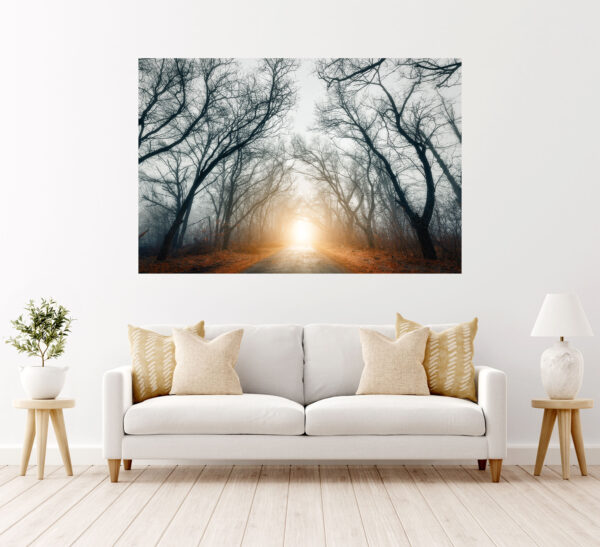 Black & White Scenery Sunset Stretch Canvas High Quality Wall Arts - Ready To Hang (Copy)