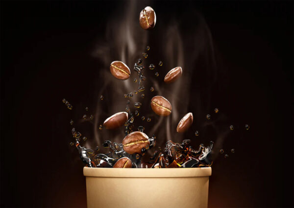 Coffee  Painting Stretch Canvas High Quality Wall Arts - Ready To Hang - Image 2