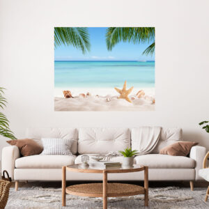 Beautiful Beach Stretch Canvas High Quality Wall Arts - Ready To Hang
