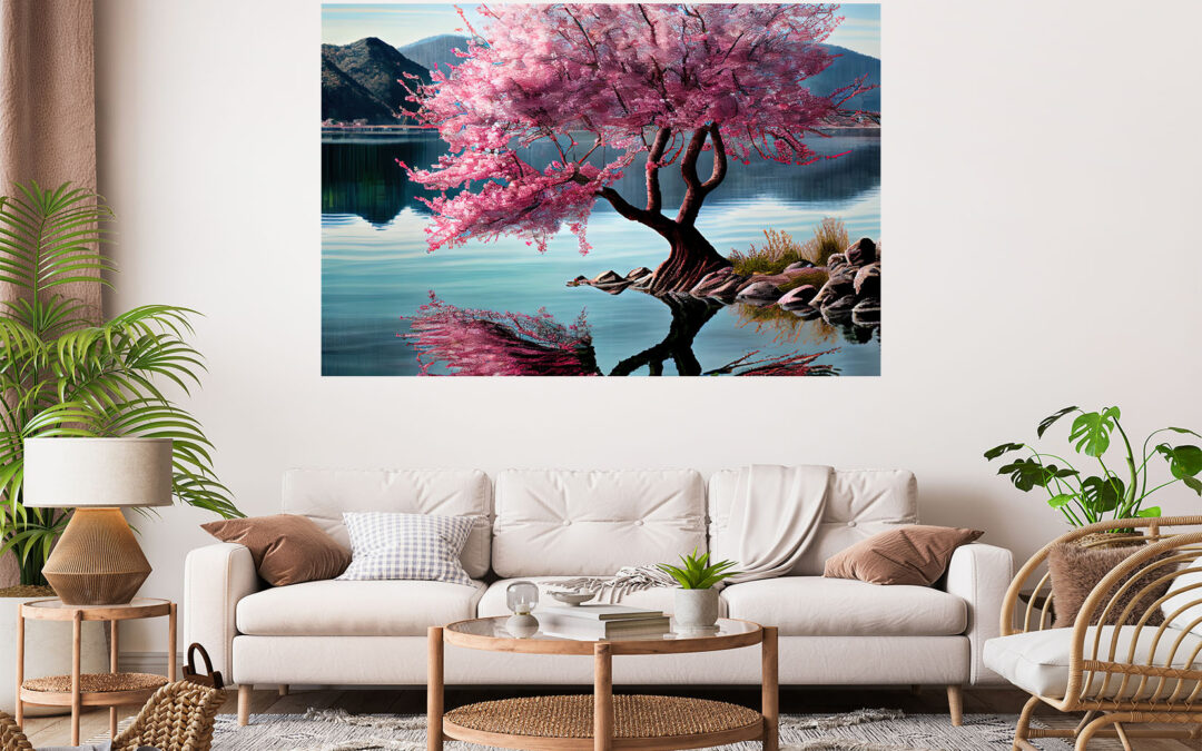 Beautiful Tree River Stretch Canvas High Quality Wall Arts – Ready To Hang (Copy)