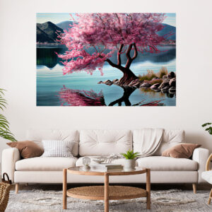 Beautiful Tree River Stretch Canvas High Quality Wall Arts - Ready To Hang (Copy)