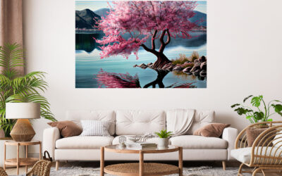 Beautiful Tree River Stretch Canvas High Quality Wall Arts – Ready To Hang (Copy)