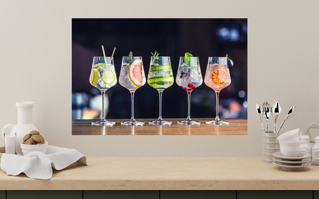 Kitchen Design Stretch Canvas High Quality Wall Arts – Ready To Hang