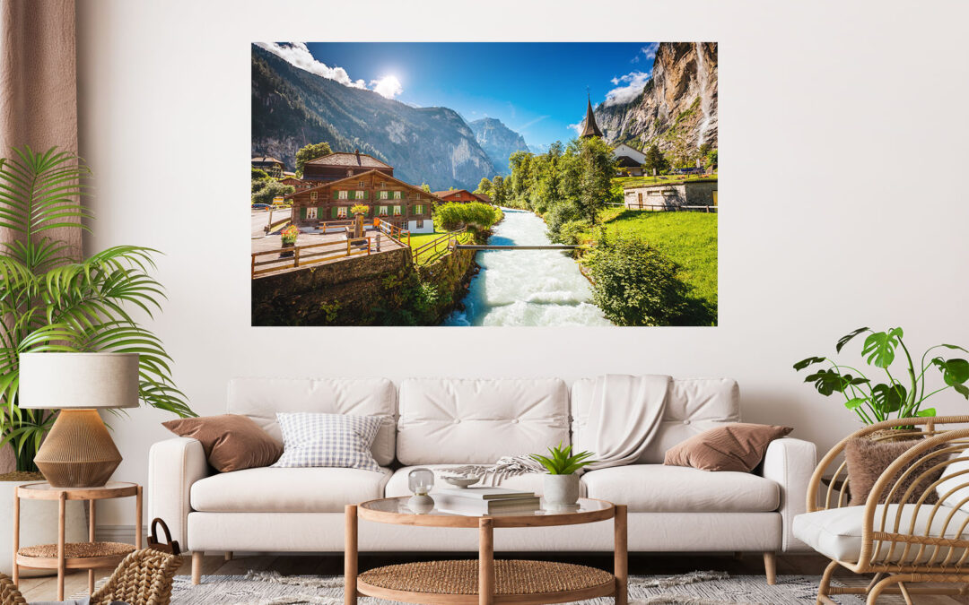 Beautiful Landscape Stretch Canvas High Quality Wall Arts – Ready To Hang