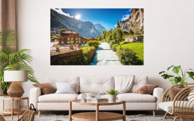 Beautiful Landscape Stretch Canvas High Quality Wall Arts – Ready To Hang