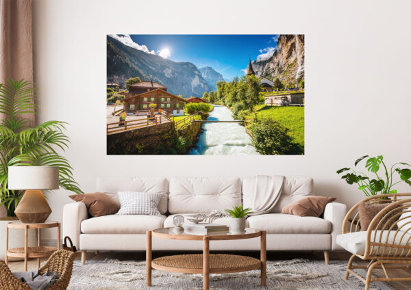 Beautiful Landscape Stretch Canvas High Quality Wall Arts - Ready To Hang