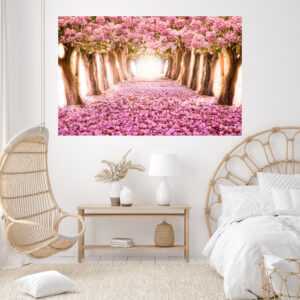 Cherry Blossom Pink Stretch Canvas Print High Quality Wall Arts - Ready To Hang