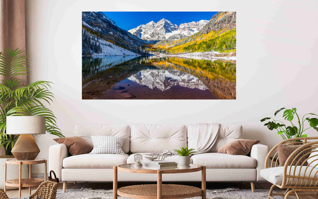 Mountains Scenery Stretch Canvas High Quality Wall Arts – Ready To Hang