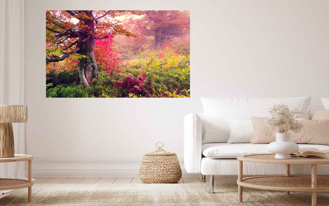 Landscape Forest Stretch Canvas High Quality Wall Arts – Ready To Hang