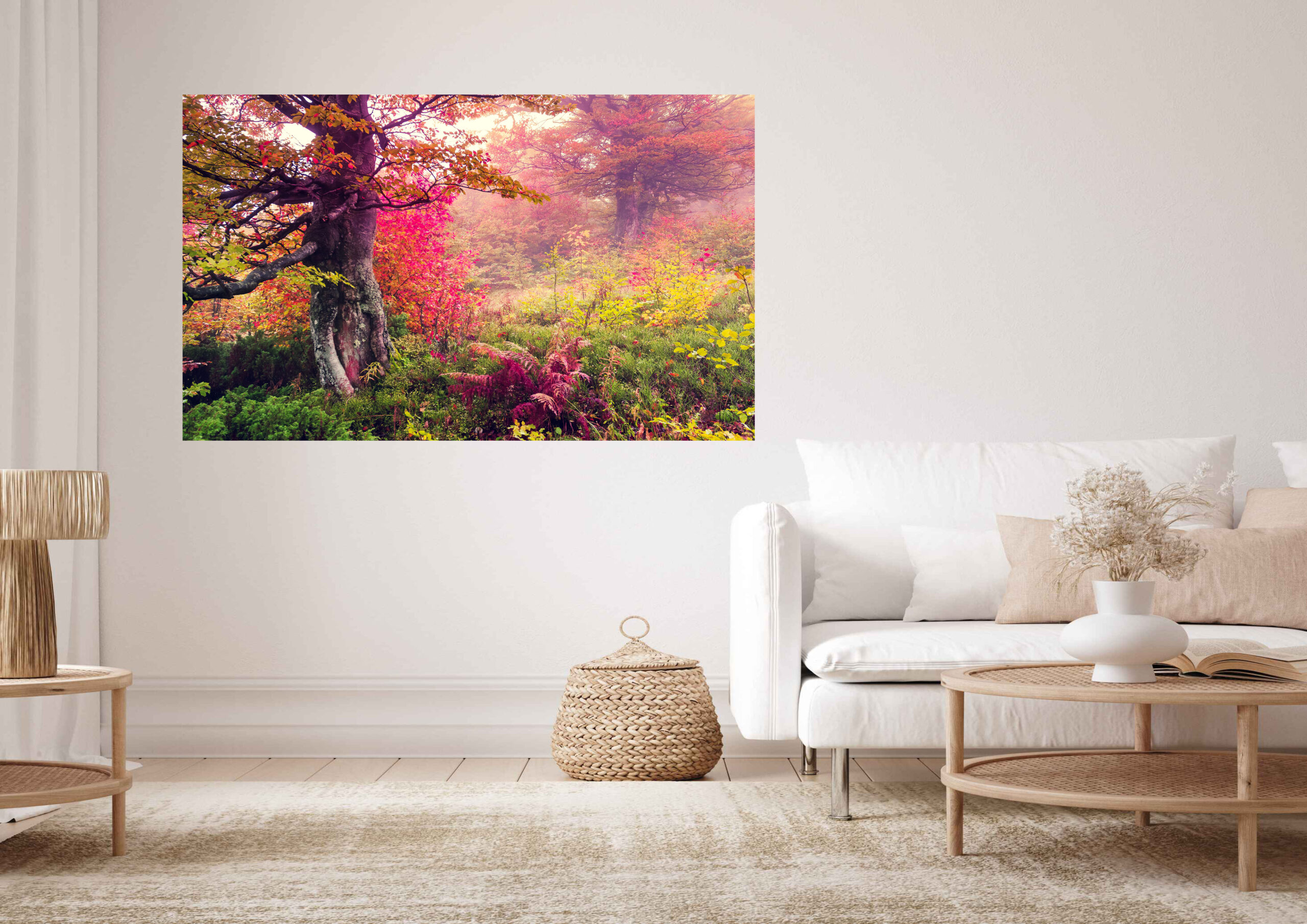 Landscape Forest Stretch Canvas High Quality Wall Arts - Ready To Hang