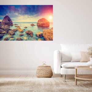 Beautiful Beach Sunset Stretch Canvas High Quality Wall Arts - Ready To Hang (Copy)