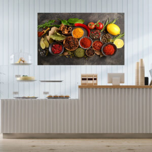 Spices Sri Lanka Painting Stretch Canvas High Quality Wall Arts - Ready To Hang