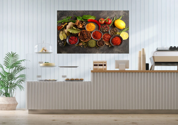 Spices Sri Lanka Painting Stretch Canvas High Quality Wall Arts - Ready To Hang