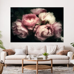 Roses Art Stretch Canvas High Quality Wall Arts - Ready To Hang