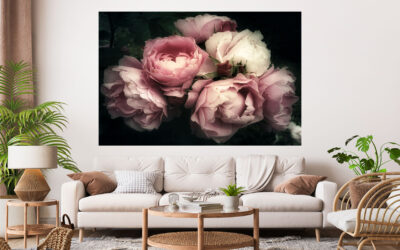 Roses Art Stretch Canvas High Quality Wall Arts – Ready To Hang