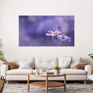 Purple Flower Painting Stretch Canvas High Quality Wall Arts - Ready To Hang (Copy)