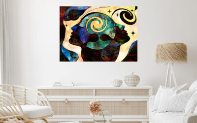 Abstract Art Stretch Canvas High Quality Wall Arts – Ready To Hang