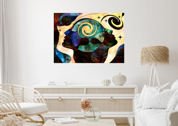 Abstract Art Stretch Canvas High Quality Wall Arts - Ready To Hang