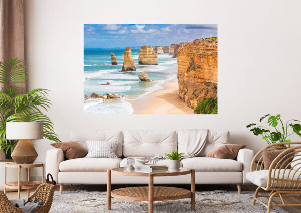 Twelve Apostles Australia Stretch Canvas High Quality Wall Arts - Ready To Hang