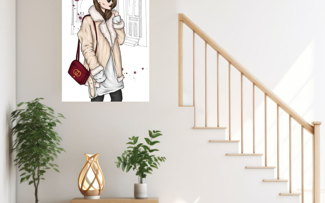 Beautiful Fashion Painting Stretch Canvas High Quality Wall Arts – Ready To Hang