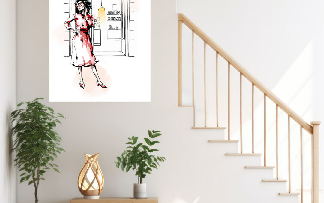 Beautiful Fashion Painting Stretch Canvas High Quality Wall Arts – Ready To Hang