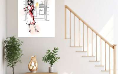 Beautiful Fashion Painting Stretch Canvas High Quality Wall Arts – Ready To Hang
