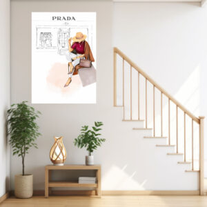 Beautiful Fashion Painting Stretch Canvas High Quality Wall Arts - Ready To Hang
