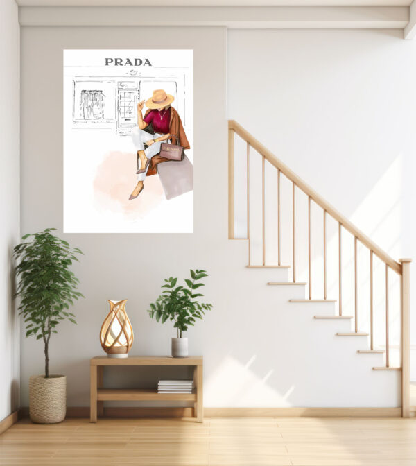 Beautiful Fashion Painting Stretch Canvas High Quality Wall Arts - Ready To Hang
