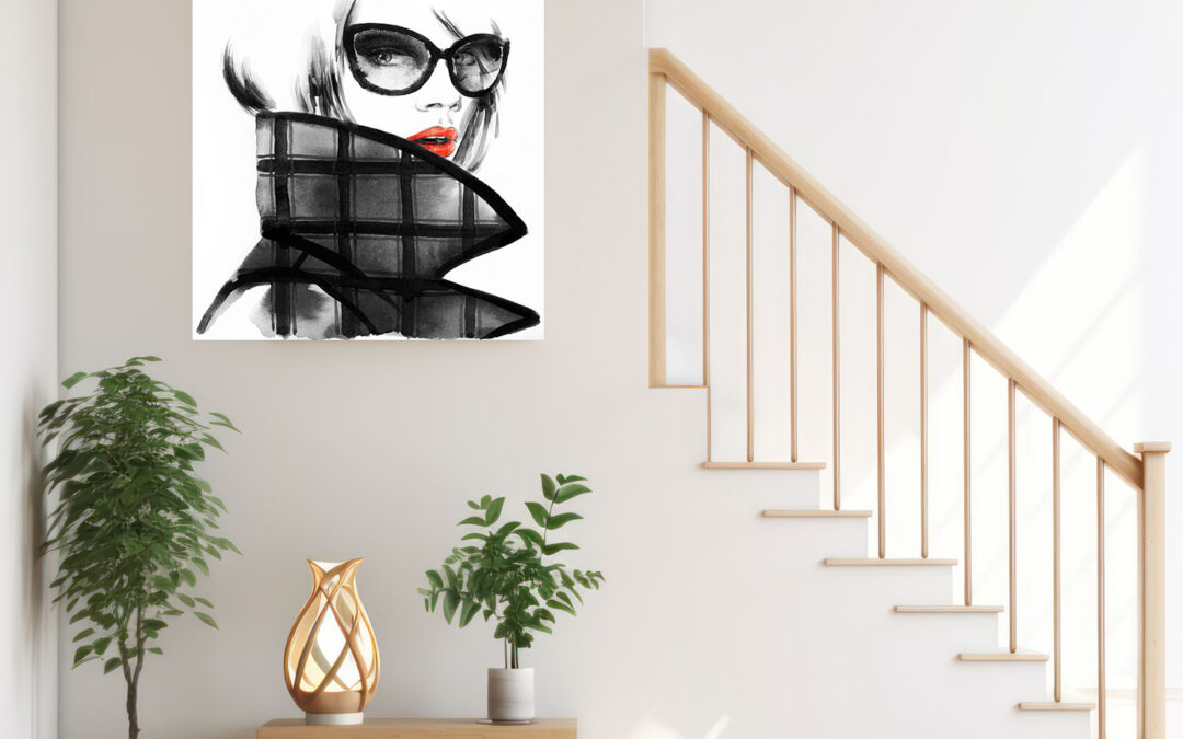 Beautiful Fashion Painting Stretch Canvas High Quality Wall Arts – Ready To Hang