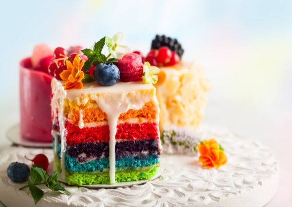 Beautiful Kitchen Cake Painting Stretch Canvas High Quality Wall Arts - Ready To Hang - Image 2