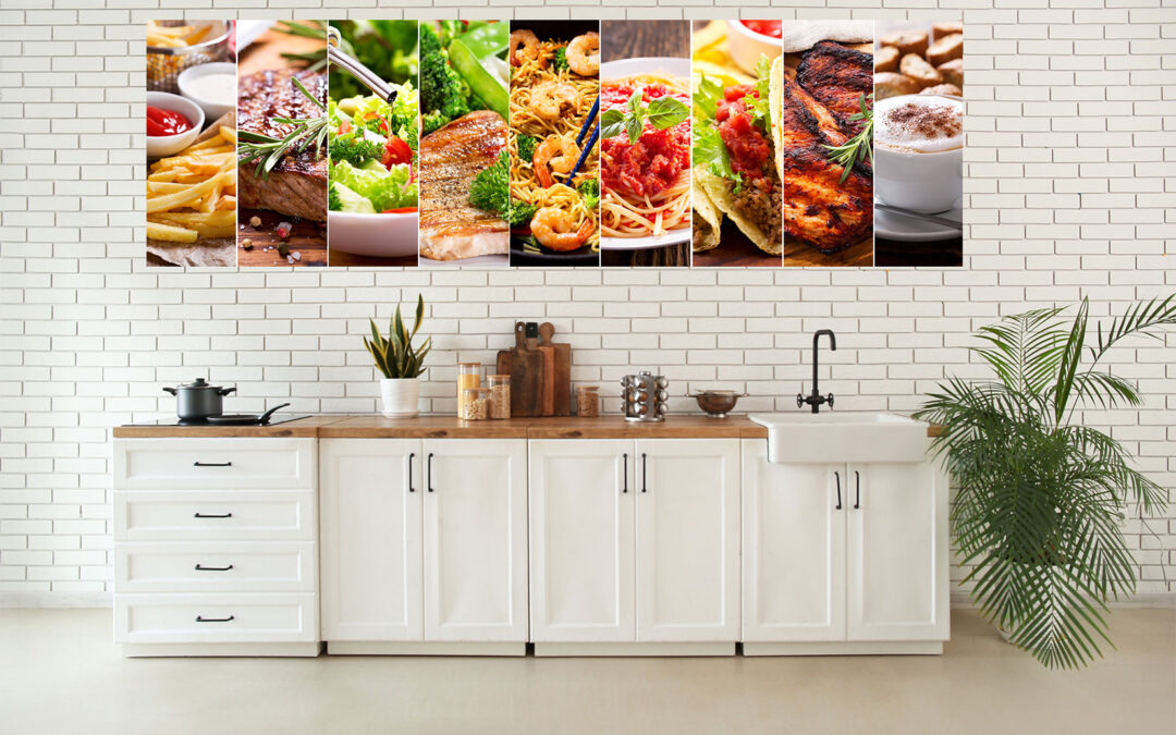 Kitchen & Restaurant Painting Stretch Canvas High Quality Wall Arts – Ready To Hang