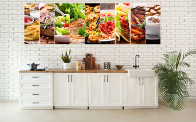 Kitchen & Restaurant Painting Stretch Canvas High Quality Wall Arts – Ready To Hang