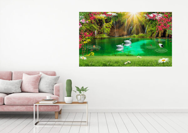 Beautiful Scenery Painting Stretch Canvas High Quality Wall Arts - Ready To Hang