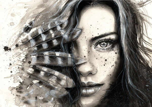 Beautiful Fashion Painting Stretch Canvas High Quality Wall Arts - Ready To Hang - Image 2