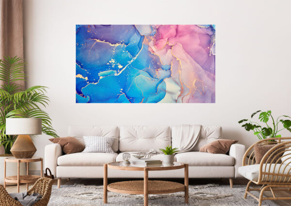 Beautiful Abstract Painting Stretch Canvas High Quality Wall Arts - Ready To Hang