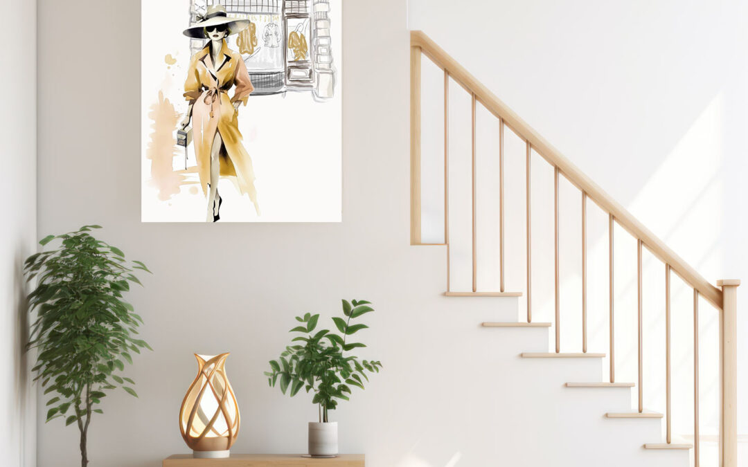 Beautiful Fashion Painting Stretch Canvas High Quality Wall Arts – Ready To Hang
