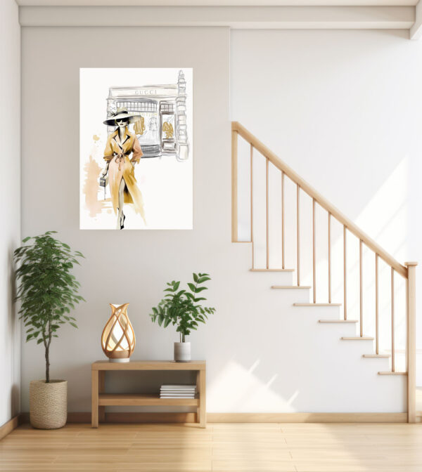 Beautiful Fashion Painting Stretch Canvas High Quality Wall Arts - Ready To Hang