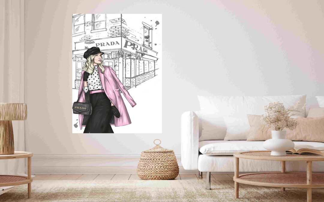 Beautiful Fashion Painting Stretch Canvas High Quality Wall Arts – Ready To Hang
