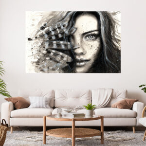 Beautiful Fashion Painting Stretch Canvas High Quality Wall Arts - Ready To Hang