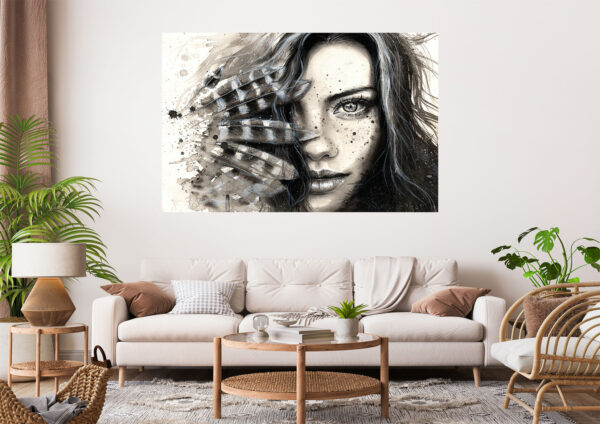 Beautiful Fashion Painting Stretch Canvas High Quality Wall Arts - Ready To Hang
